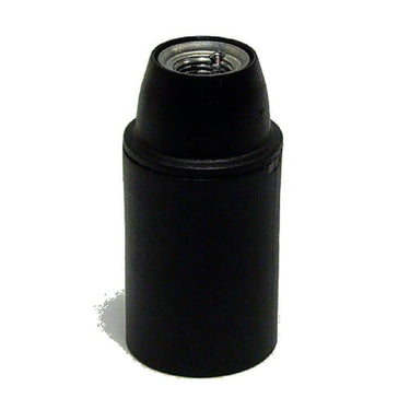 Fatning E14 M10 glat sort - 1