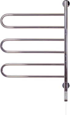 KRISS Curvo 825x545mm 3 arme 49W pol rf stål stål - 1
