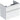 Geberit Icon vaskeskab 740 x 476 x 615 mm 2 skuffer hvid højkomprimeret trelags-spånplade lakeret blankpoleret - 1