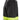 Snickers Hi-Vis hættetrøje lang lynlås kl. 1 str XS sort/gul - 2