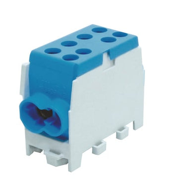 HLAK Klemme 25-1/2 M2 AL/CU BLÅ - 1