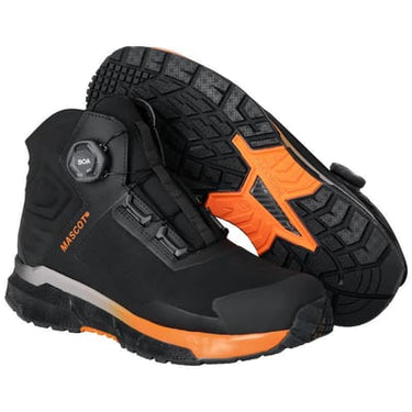 Mascot Sikkerhedsstøvle F1681 sort/stærk orange str 42 - 1
