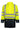 Brandhæmmende Hi-Vis regnjakke i PU kvalitet str XS - 1