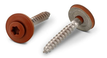 Spenglerskrue A2 4,5X25 TX20 RAL 8004 Kobberbrun - 1