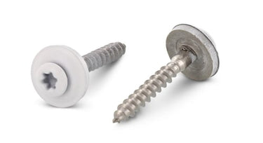 Spenglerskrue A2 4,5X35 TX20 RAL 9010 Ren hvid - 1