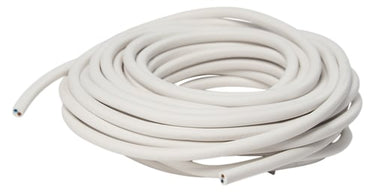 Plastledning rund 10 meter hvid - 1