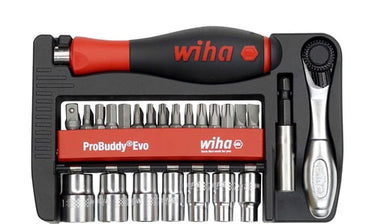 Wiha ProBuddy Bit- og topnøglesæt 1/4" 40 dele - 1
