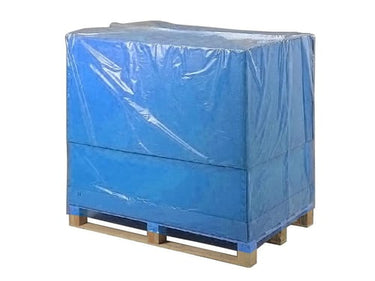 Plastikhætte LDPE blå - 1