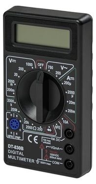 Digitalt Multimeter DT-830B – Sort - 1