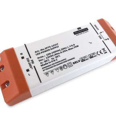 12V LED Driver 75W IP20 SP75-12VLT Dæmpbar Snappy - 1