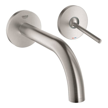 GROHE Atrio håndvaskarmatur til indbygning udvendig dele 2-h M 180 mm SuperSteel - 1