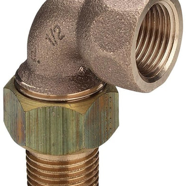Rødgods Vinkelforskr M/N 1/2" - 1