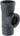 Geberit Silent Pro Renserør 90° 110mm stikmf - 1