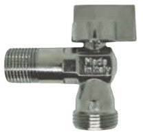 Mini vinkelvent. n/n 1/2-3/4" m/ kontraventil - 1