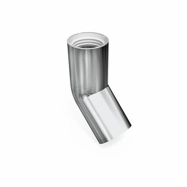 Purus bøjning 45° PP Ø32mm indstik forkr - 1