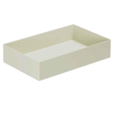 Lavabo Elegance håndvask matglaseret porcelæn 600x380x125mm t/bordpl/væg Perlé - 1
