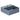 Lavabo Elegance håndvask matglaseret porcelæn 350x350x125mm t/bordpl/væg Royal Blue - 1