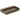 Lavabo Elegance håndvask matglaseret porcelæn 810x400x125mm t/bordpl/væg Cocoa - 1