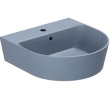 Lavabo Forma håndvask matglaseret porcelæn 500x500x150mm t/bordpl/væg Royal Blue - 1