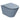 Lavabo Forma hængetoiletskål/sæde matglaseret porcelæn 535x360x370mm t/indb.cist Royal Blue - 1