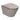 Lavabo Forma hængetoiletskål/sæde matglaseret porcelæn 540x340x370mm t/indb.cist Taupe - 1