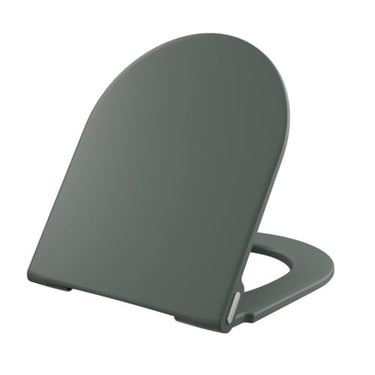 Pressalit Style D2 toiletsæde soft close/lift-off mat dusty green - 1
