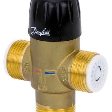 Danfoss TVM-W blandeventil afzinkningsfrit messing 1 3vejs - 1