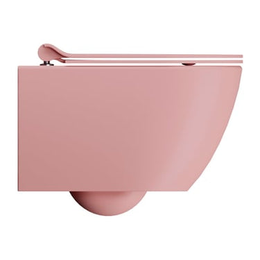 GSI Pura vægtoilet med swirlflush skylleteknik pink - 1