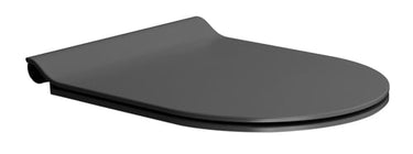 GSI slim toiletsæde med softclose/quick release matsort - 1