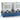 Opsamlingskar Stål til 2 IBC palletank à 1000L 2200x1300x590mm - 1