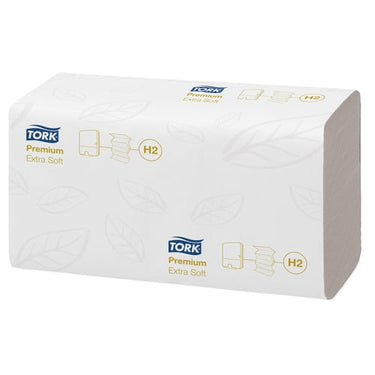 Tork Xpress Extra Soft multifold håndklædeark H2 100 stk Hvid - 1