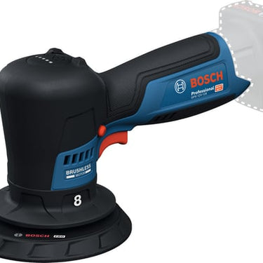 Blå Bosch GPX 12V-125 Vinkelpoleringsmaskine SOLO - 1