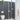 Dansani Match hjørnesæbekurv rf stål 160x160x280mm blank - 10