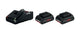 Blå Bosch 18V Batterisæt m/lader 18V-40 2x4,0ah - 1