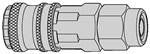 Kobling CEJN Serie 320  Stream-Line 5x8 mm - 1