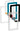 LK FUGA CHOICE designramme inkl  6 farvevalg for 2-modul indsats transparent - 1