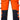 FS HiVis Stretch Bukser 127734 Orange/Marine C156 - 1