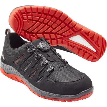 ELTEN sikkerhedsko Maddox Boa Black-Red Low 729151 str 35 - 1