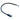 Eclipse lampe med fleksibel arm og magnet  Batteri 3 x LR41 - 1
