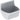Geberit Publica rengør.vask 450x360x335mm 150mm bagpl hvid fireclay - 1