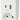 Stikadapter Schuko med USB og mobilholder - 2