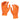 Milwaukee Nitril Orange engangshandsker str 7 (S) 50stk - 2