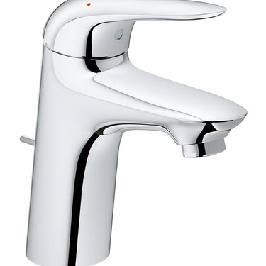 GROHE Eurostyle 2015 Solid greb håndvaskarmatur med pop-up og koldstart krom - 1
