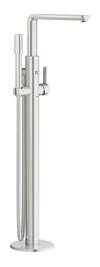 GROHE Lineare New badekararmatur fritstående gulvmontage supersteel - 1