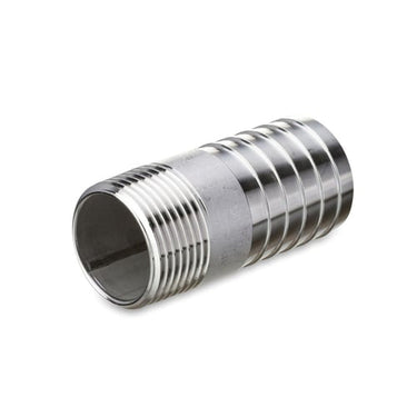 Slangestuds glat 4404/316 20 bar 11/4"x70mm - 1