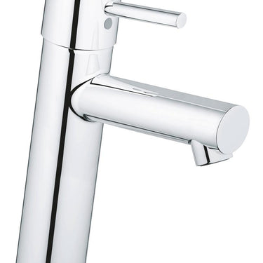 GROHE Concetto etgrebs håndvaskarmatur 133 mm tud m/"Click" bv krom - 1
