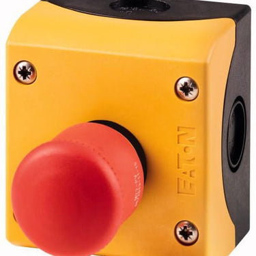 NØDSTOP rød/gul M.2B kapslet M22-PV - 1