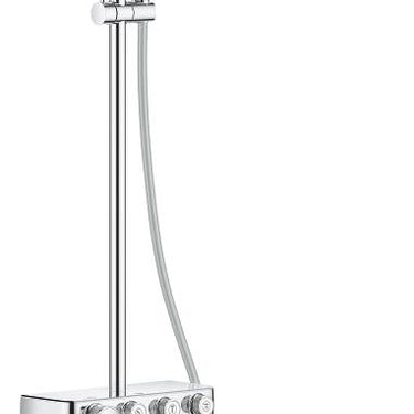 GROHE Euphoria SmartControl 310 Duo brusesystem med termostat til væg krom - 1