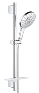GROHE Rainshower SmartActive 150 brusestangsæt 600 mm 3-sprays krom - 1