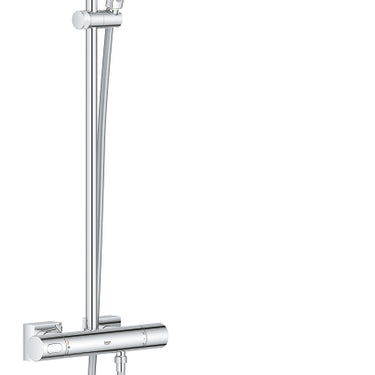 GROHE Rainshower SmartActive 310 Cube brusesystem med termostat til væg krom - 1